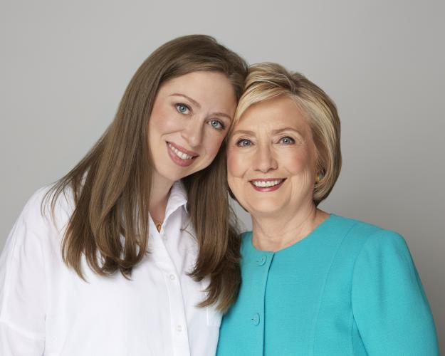 Chelsea and Hillary Clinton