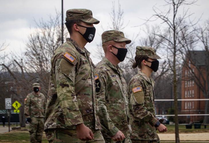 Bobcat Battalion change of command ceremony