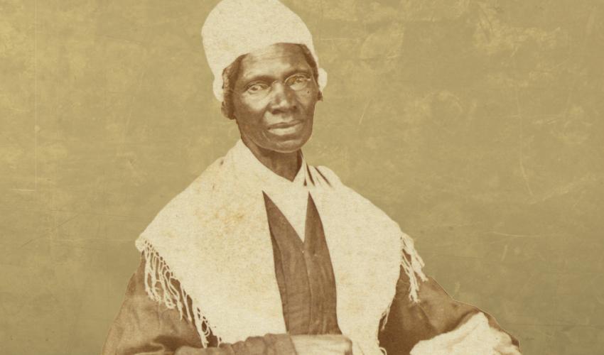 This circa 1864 photograph from the Library of Congress shows Sojourner Truth.