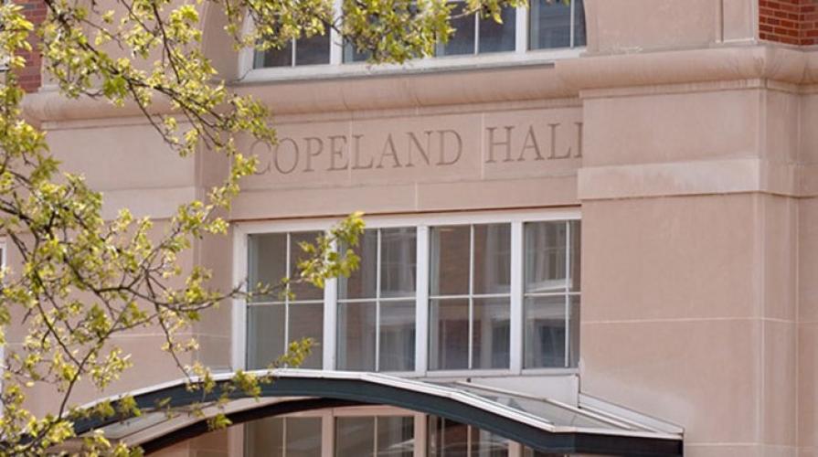 Exterior of Copeland Hall