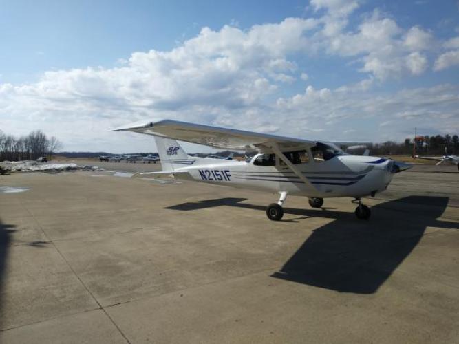 Cessna plane used for flight training