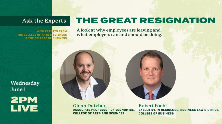Ask the Experts: The Great Resignation