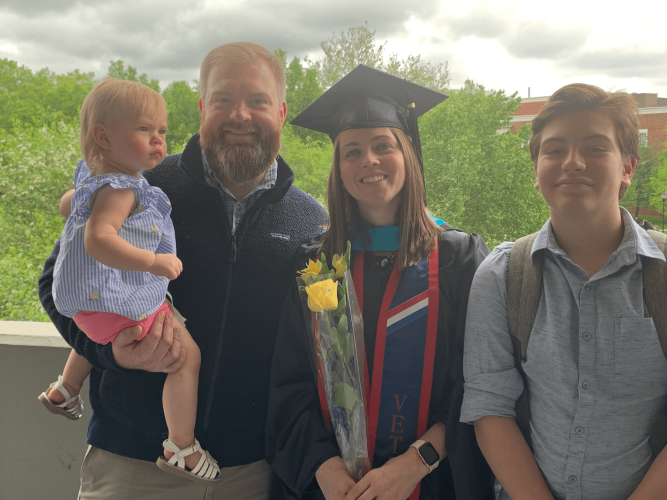 Samantha Sawmiller and their family