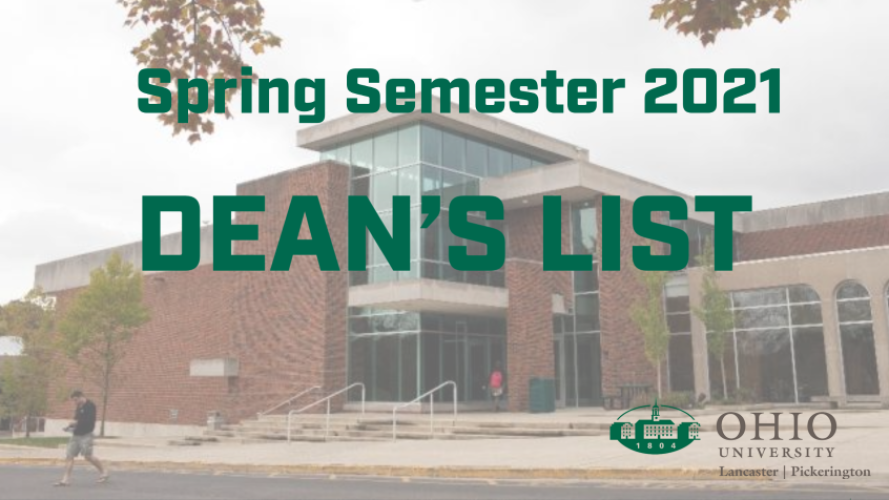 Spring semester 2021 dean's list