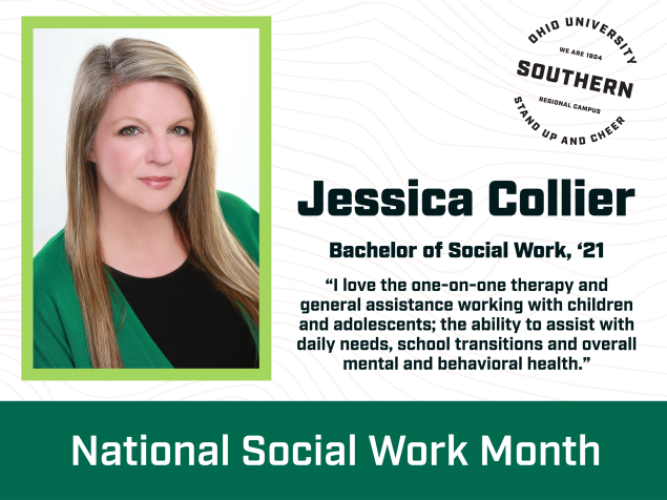 Jessica Collier, Bachelor in Social Work, 2021