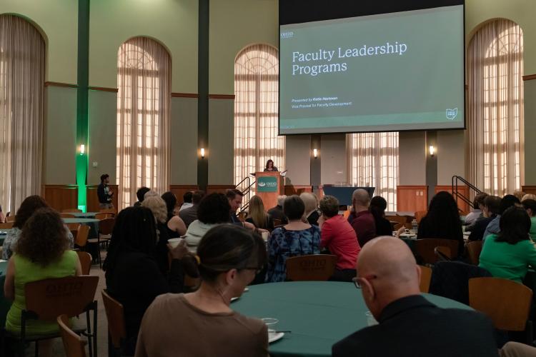 The Faculty Recognition and Awards Ceremony 