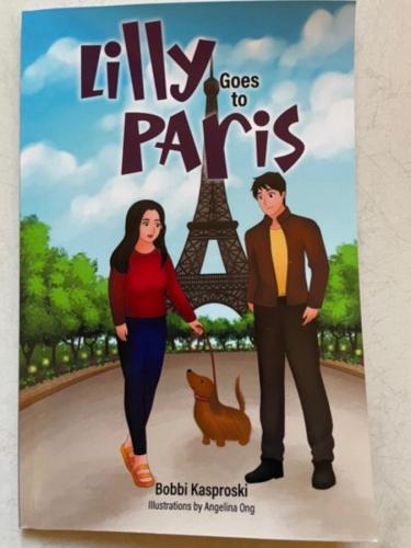 The cover of the book "Lilly Goes to Paris"