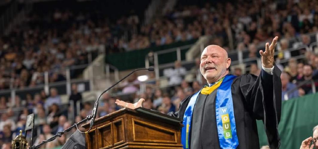 David Collins commencement