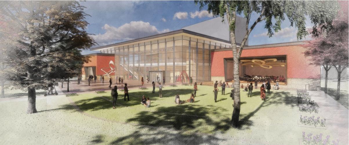 Patton Arts Center rendering