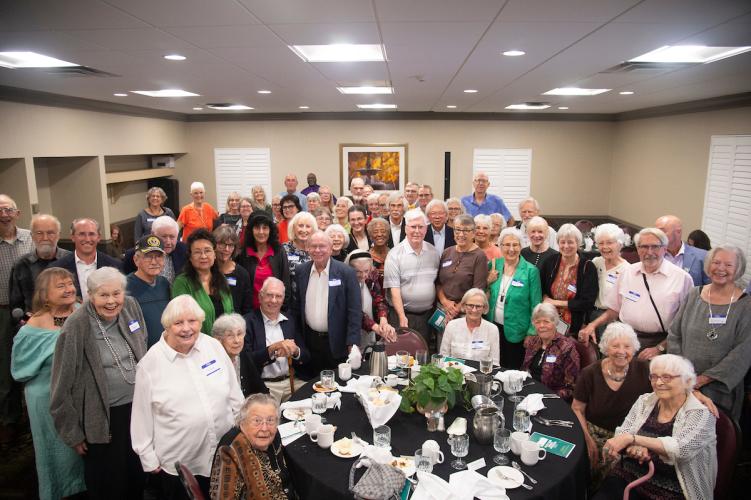 Research volunteers at OMNI's annual appreciation dinner