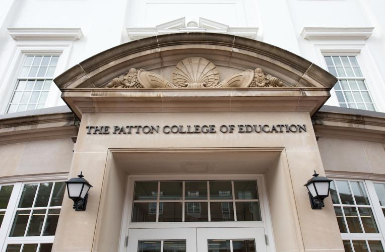 The exterior of OHIO's Patton College of Education