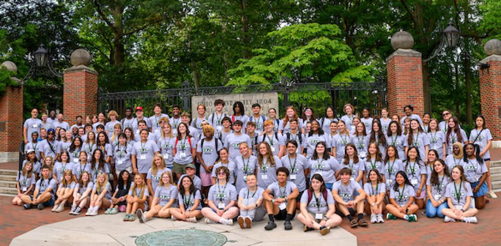 2024 High School Media Workshop attendees group shot