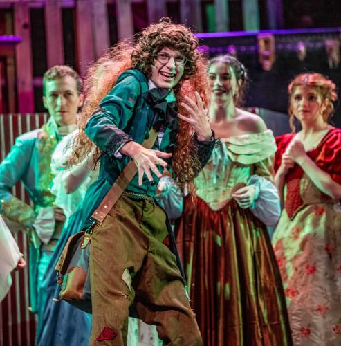 Jaimonv Lovins plays Toby in "Sweeney Todd."