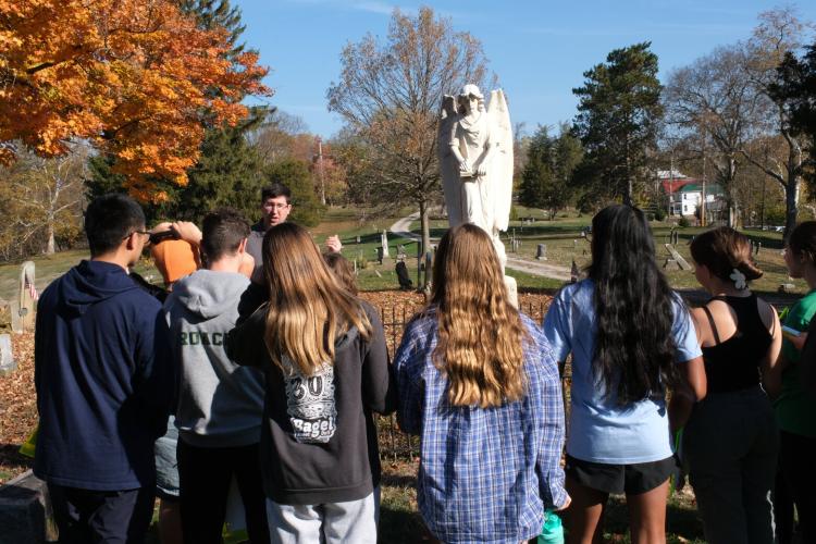 AMS Cemetery walking tour