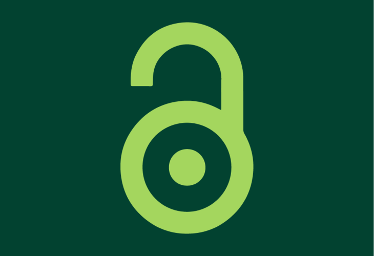 An Open Access logo that is an open padlock