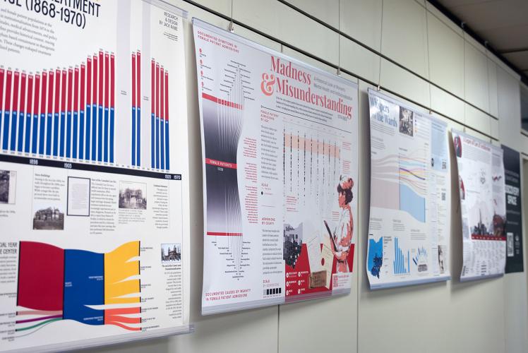 Posters created by students in VICO 4112/5112 Illustration Capstone: Advanced Informational Graphics