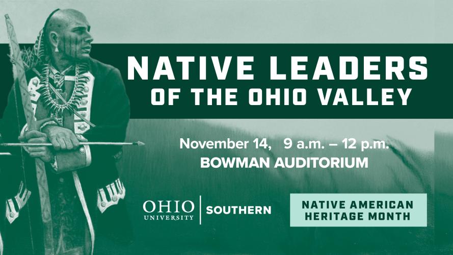 Image of Blue Jacket and information about the Native Leaders of the Ohio Valley event