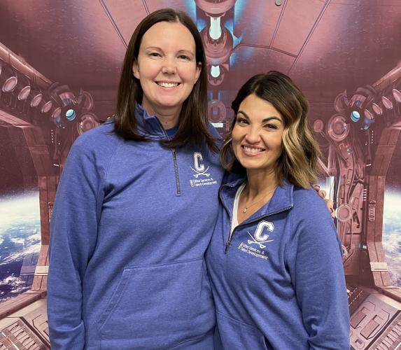 Lindsay Burns and Chelsea Herbert