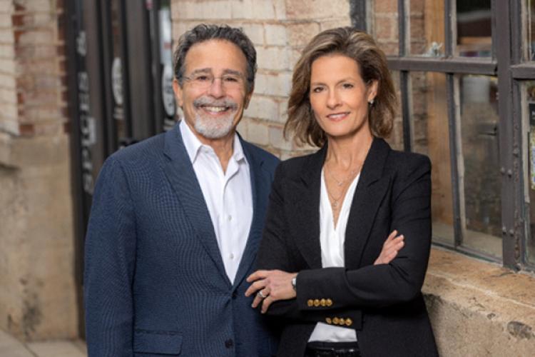 Sonya Pfeiffer (BSJ '95) and David Rudolf