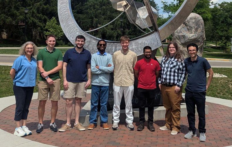 OHIO Professor Nancy Sandler with collaborators