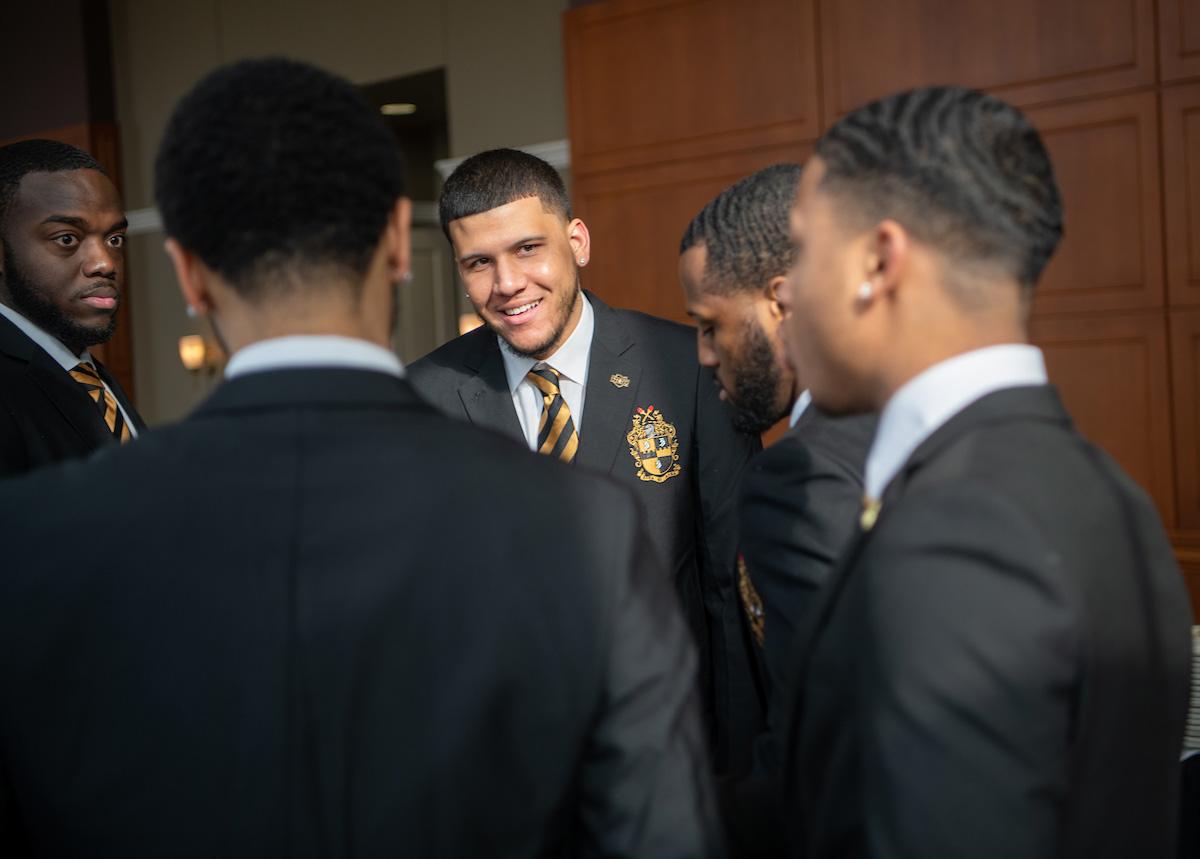Alphas huddle