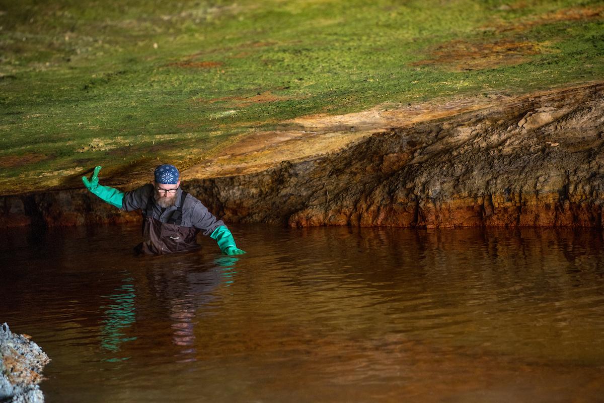 Sabraw at Acid Mine Drainage Site