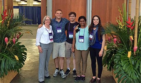 Dr. Sarah Wyatt and her lab group