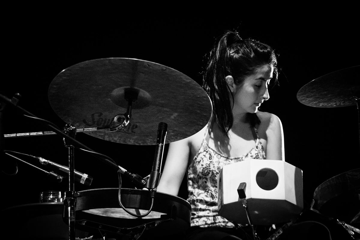 Johanna Amaya  on drums