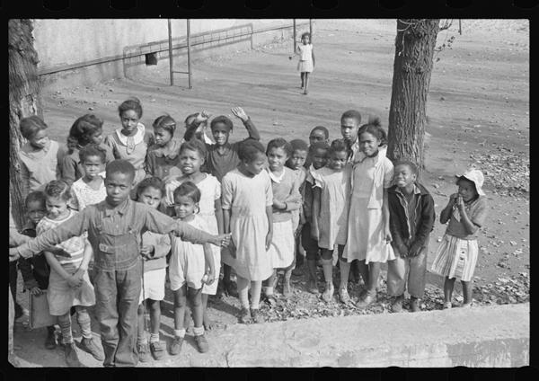 This photo of school children in Omar, WV, in October 1935 was taken by Ben Shahn and is provided courtesy of the Farm Security Administration.