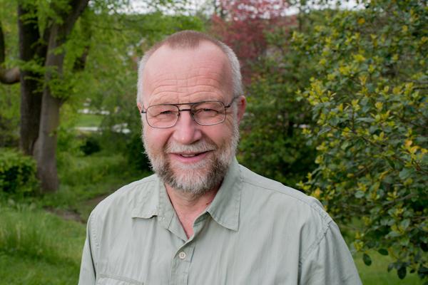 Winfried Just, in an outdoor portrait