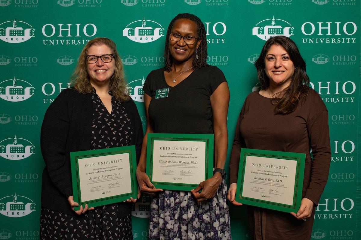 Joann Benigno, Danielle Dani and Edna Wangui