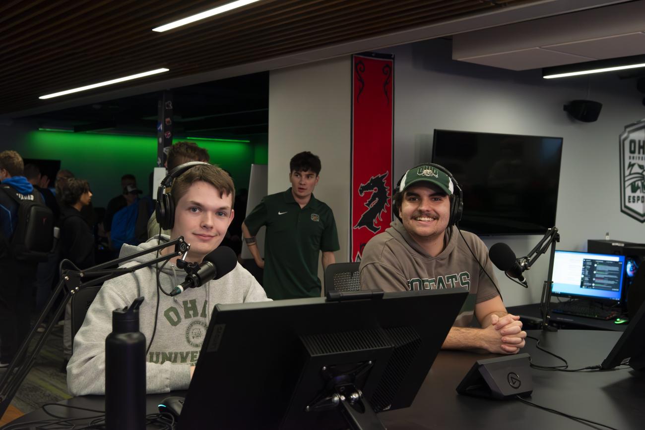 OHIO Esports students broadcast the Central-Southeast Regionals.