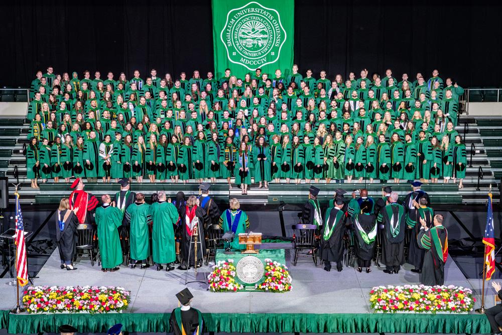 The Class of 2024 at commencement