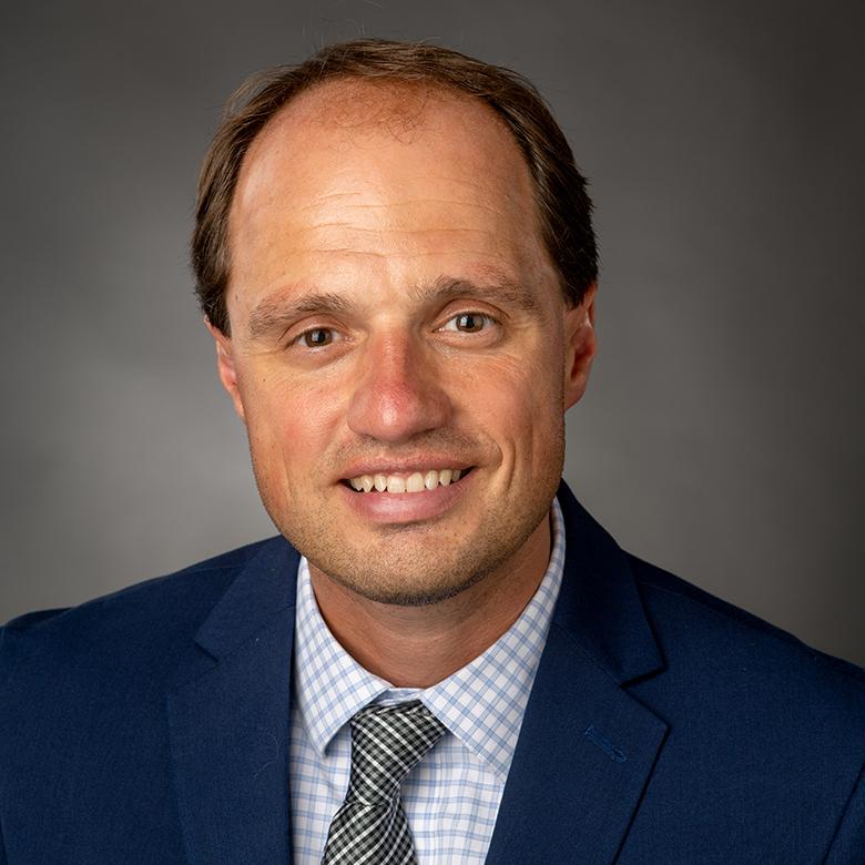 Ohio University Professor Dr. Jim Strode poses for a headshot.