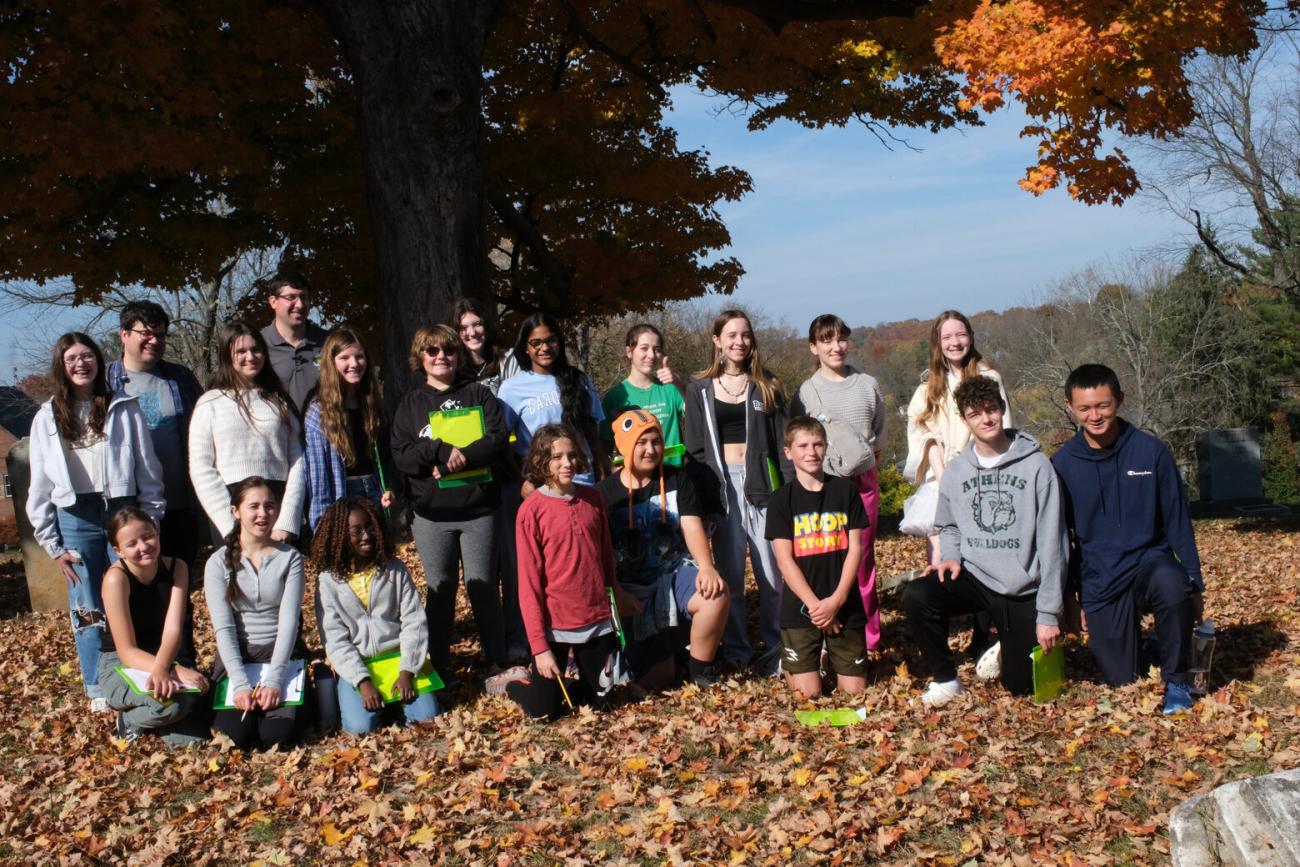 AMS Cemetery group photo