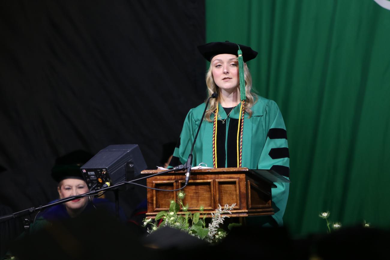 HCOM commencement speaker Molly Frey