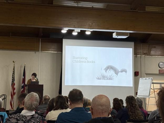 Dena Seiferling leads a presentation at the MAZZA Conference