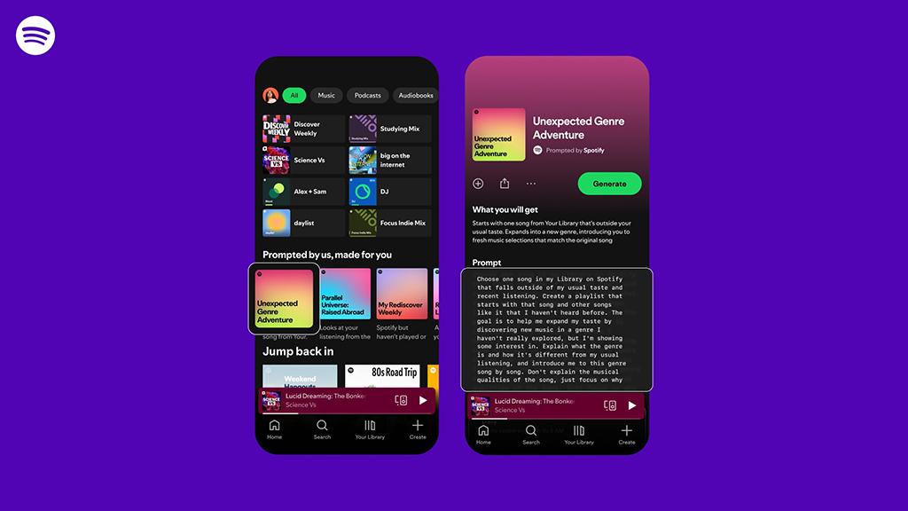 Spotify Prompted Playlists