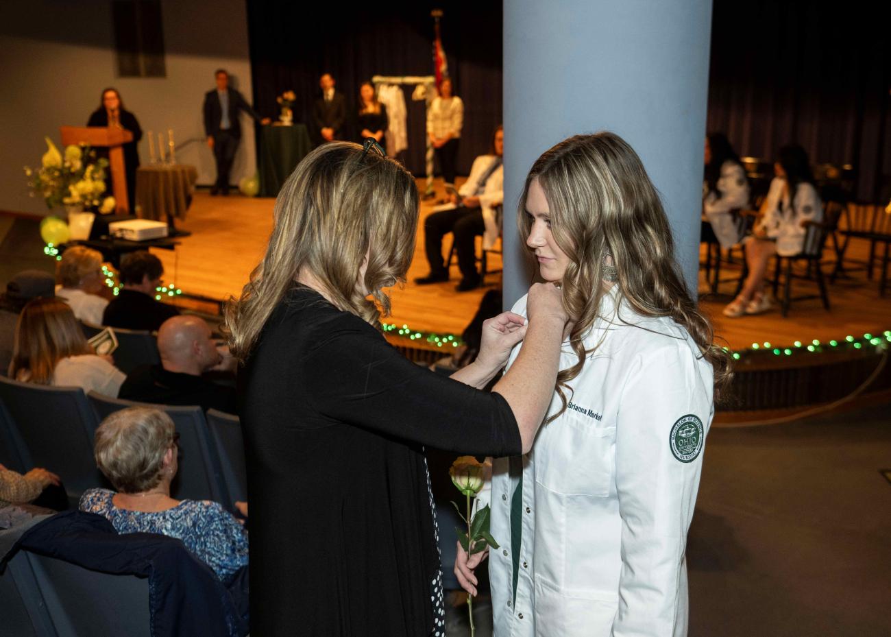 Brianna Merkel, OHIO Eastern White Coat Ceremony 