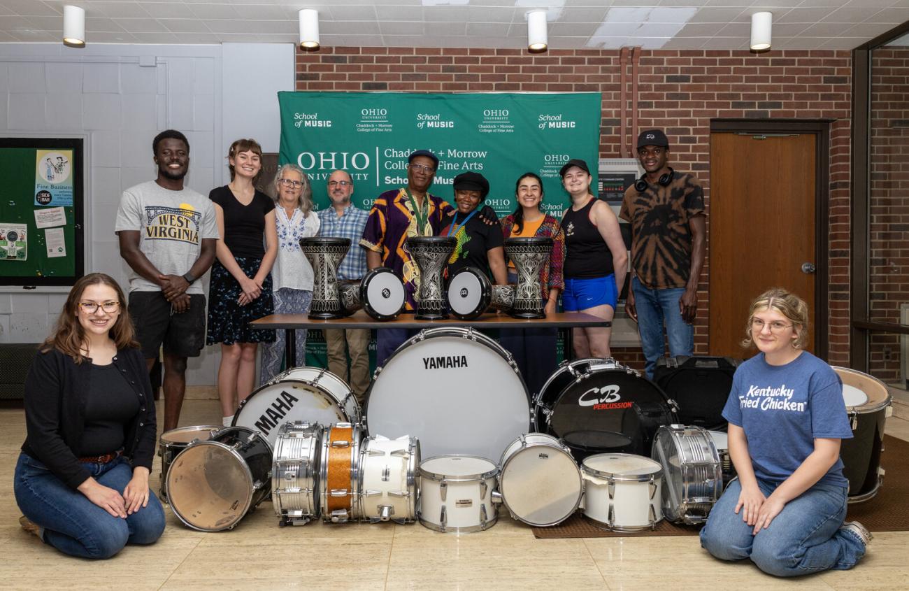 Percussion donation