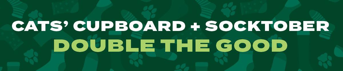 Cats' Cupboard + Socktober - Double The Good