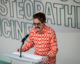 VP of Health Affairs speaks at HCOM 50th  Celebration