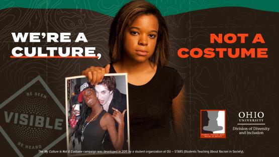 Graphic from the "My Culture is Not a Costume" campaign 