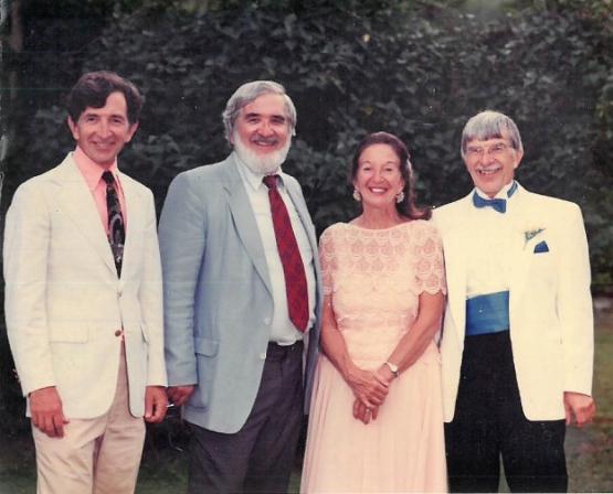 The four children of Frank and Geneva Dilley, from left to right: Dr. Jim Dilley, Dr. Frank Dilley Jr., Ann Dilley, Dr. Josiah Dilley 