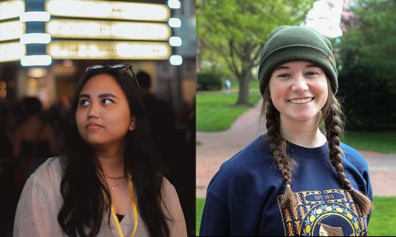  two students from school of film 