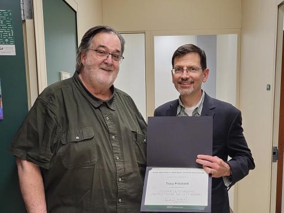  Mr. Pritchard and Dean Rohall 