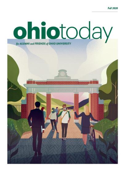 Cover of 2020 Fall issue of Ohio Today