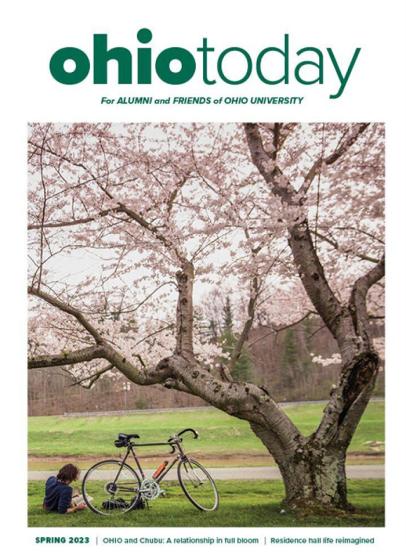 Spring 2023 cover of Ohio Today magazine