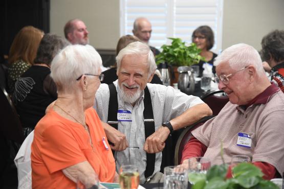 Research volunteers attend OMNI's recognition dinner