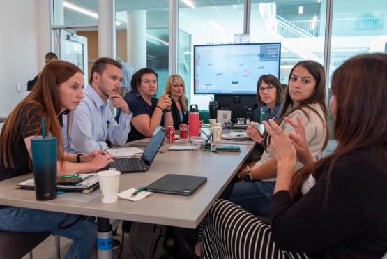 Participants at the ITDI Summit discuss infectious disease in Appalachia